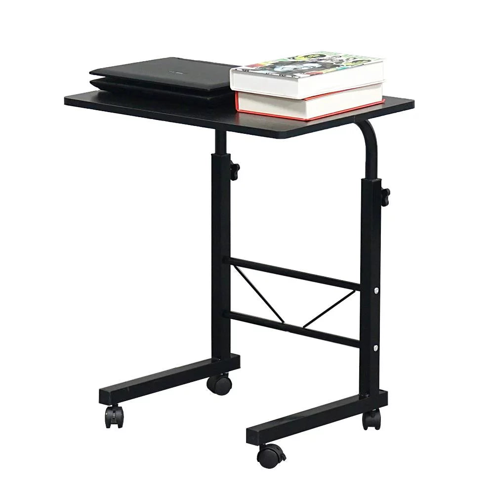 Black Mobile Laptop Desk Adjustable Side Table Z2039