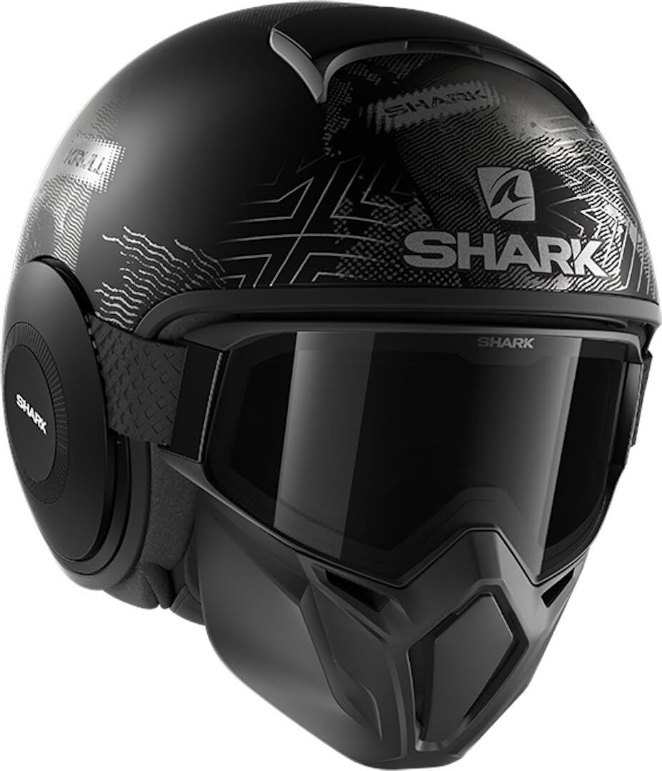 Helmet Street-Drak Krull Black / Green / Glitter - Size L Y1353