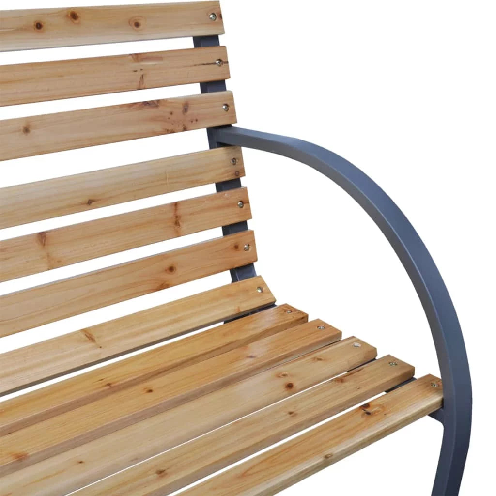 Solid Wood Fir Patio Bench F681650