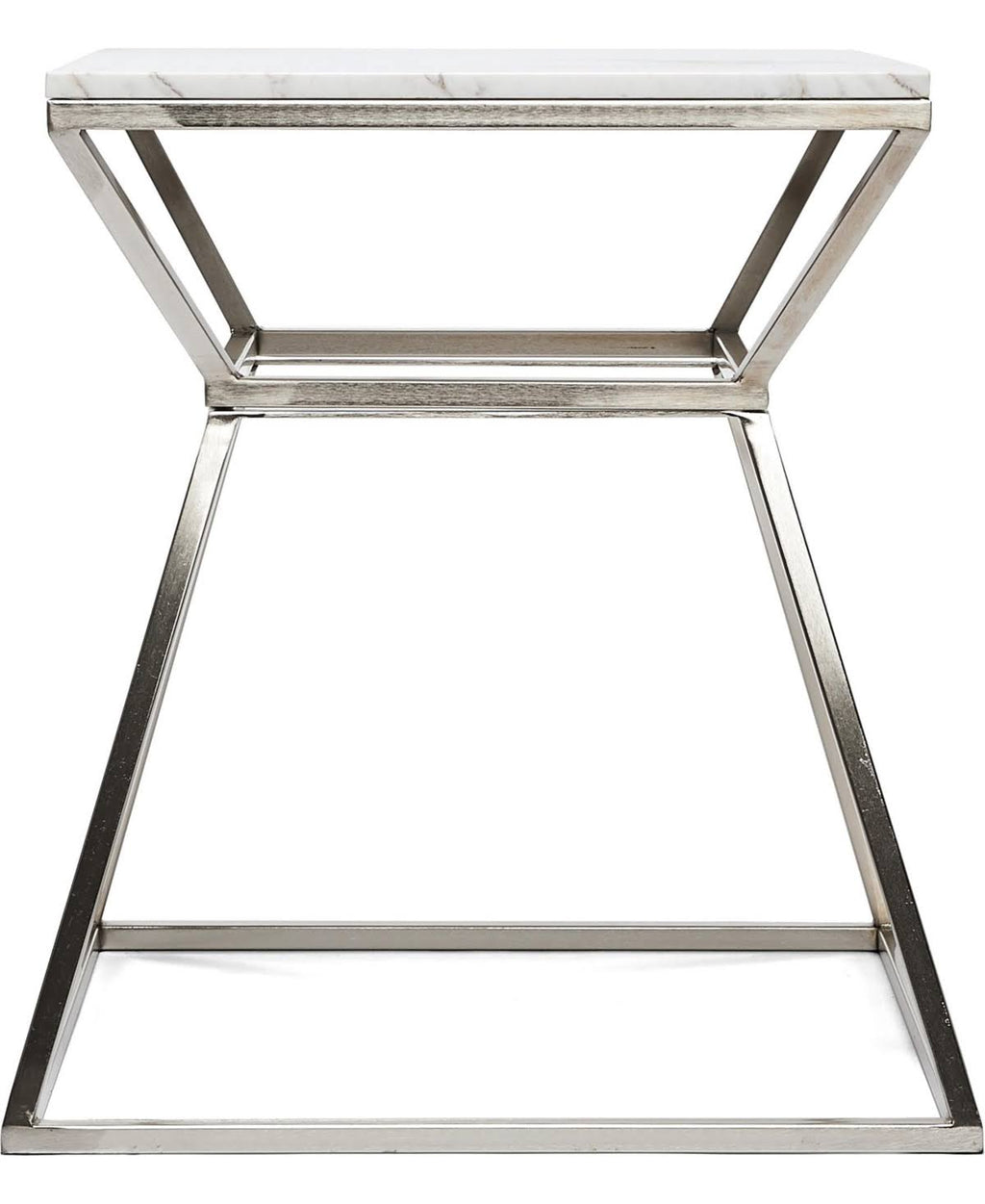 Silver Marble Side Table I428819