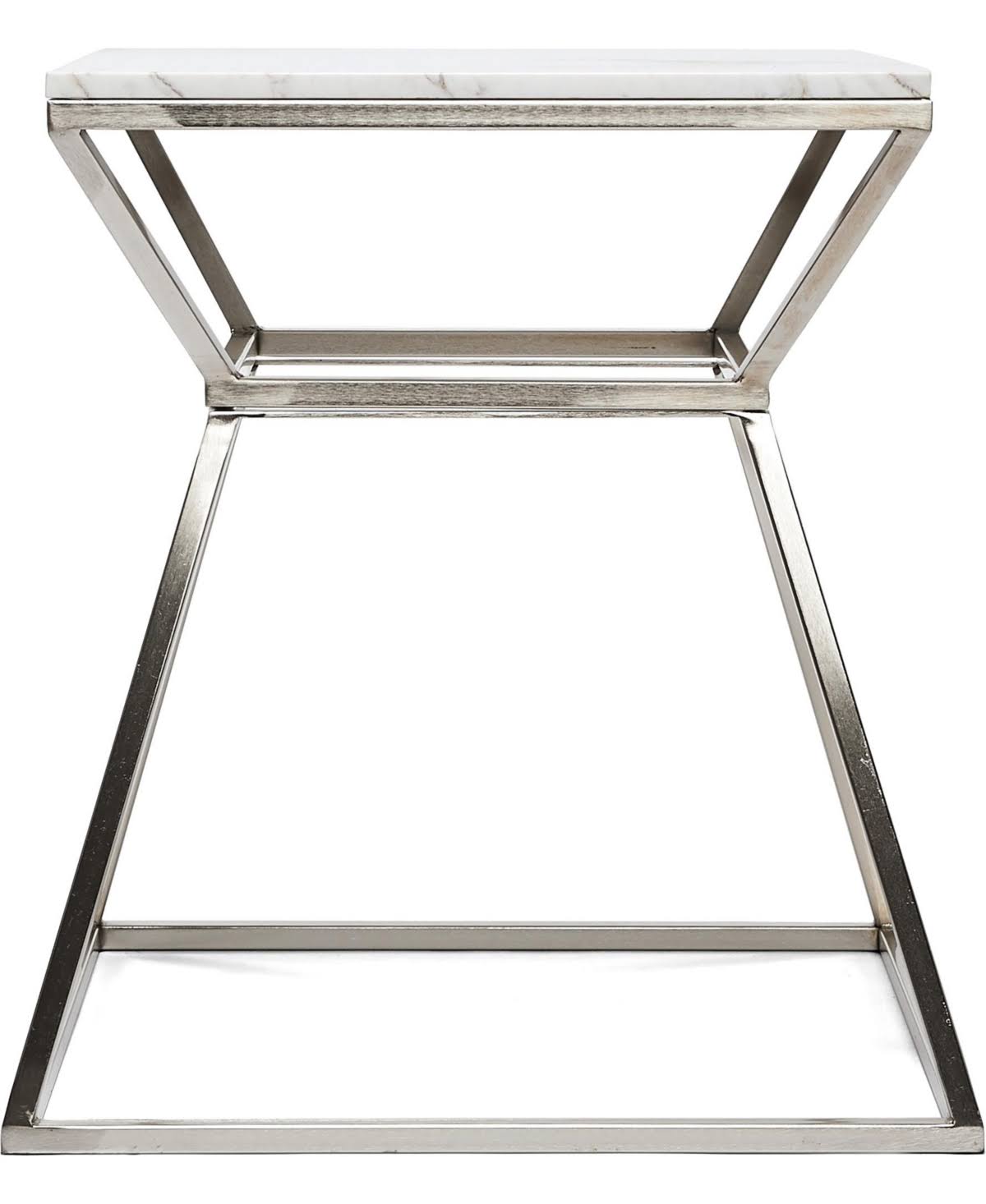 Silver Marble Side Table I428819