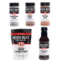 Competition Brisket Bundle (3 Rubs, 1 Injection, 1 Sweet Sauce) E549