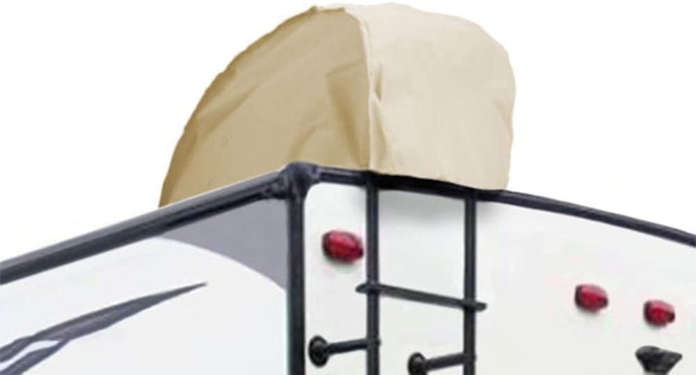 Tan Gray Waterproof Heavy Duty RV Cover R731
