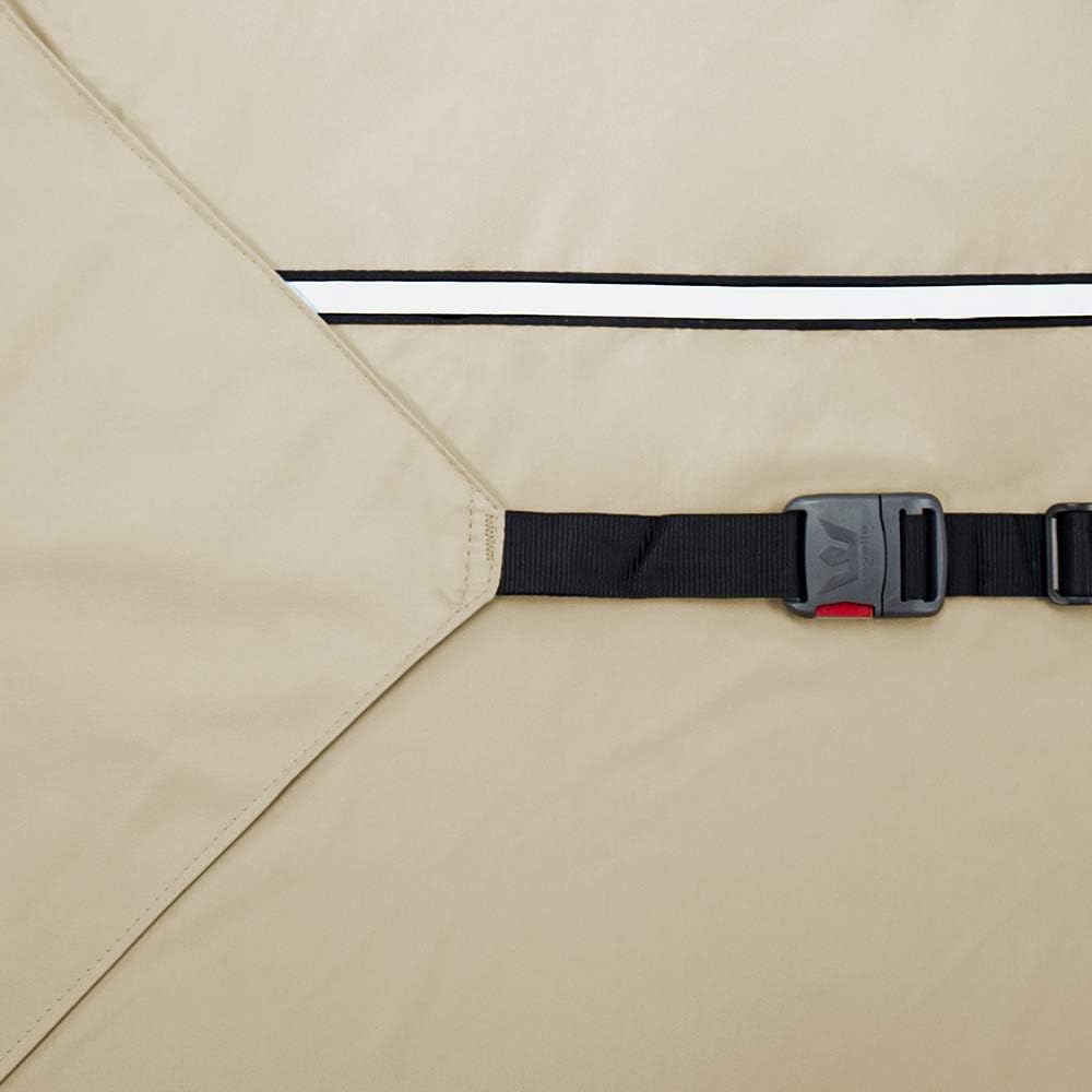 Tan Gray Waterproof Heavy Duty RV Cover R731