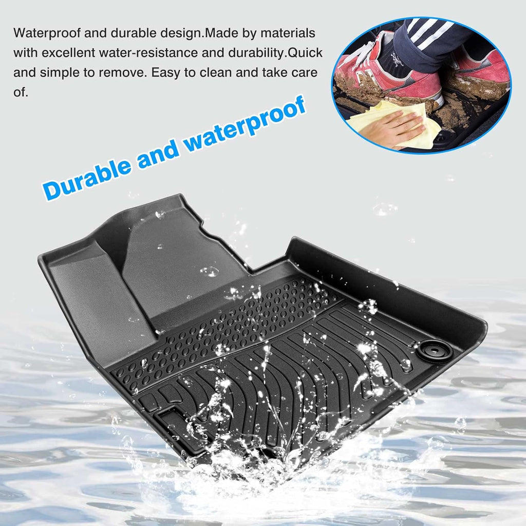 All Weather Floor Liners 1st and 2nd Row Mat Liner Set B908737