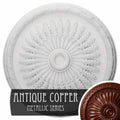 Juniper Ceiling Medallion Hand-Painted Brushed Mahogany B839887