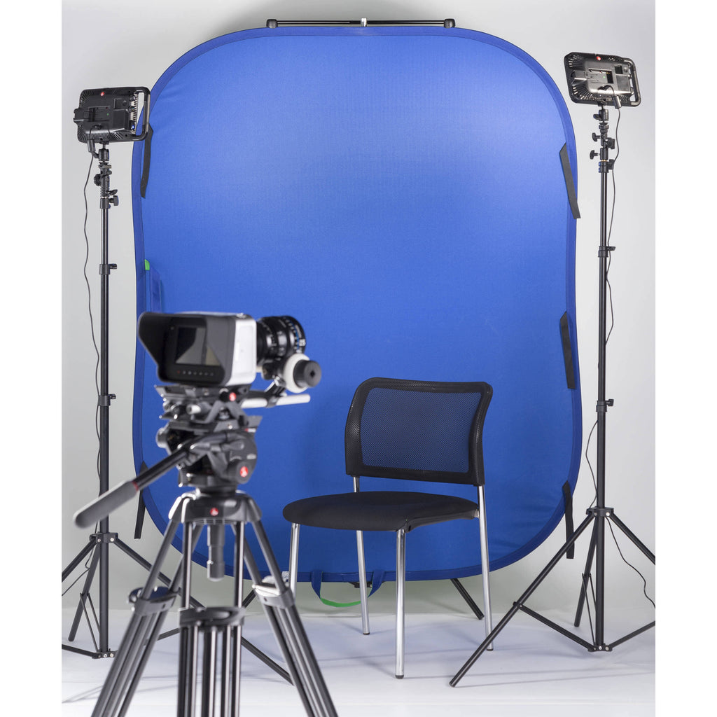Collapsible Background 6x7 Blue/Green I525692