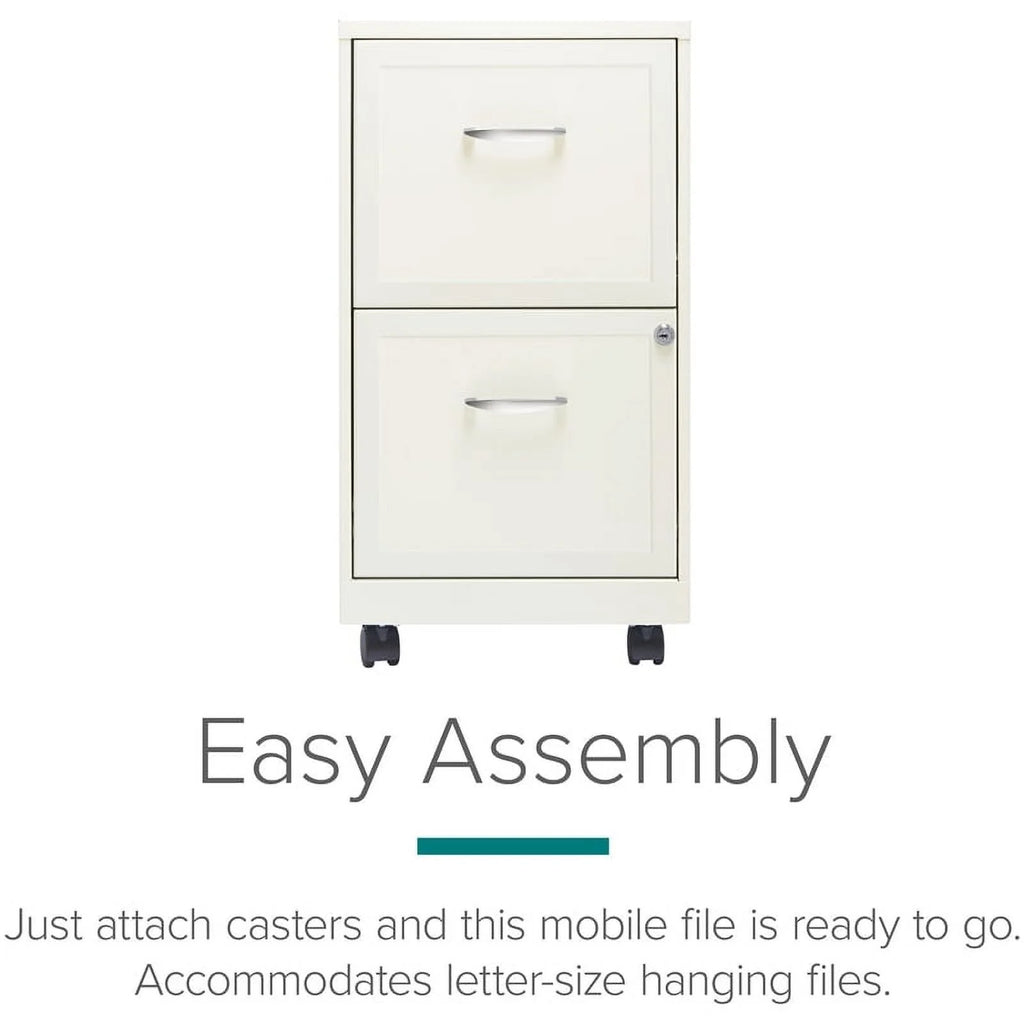 2 Drawer Steel Mobile File Cabinet P610144