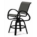 Patio Bar Stool Textured Black Titanium C90127