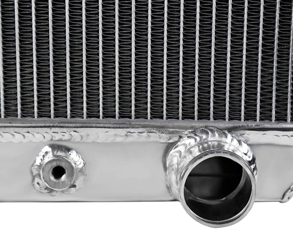 62mm 3Row Aluminum Radiator For 1955-1957 Chevy Bel Air Nomad V8 MT V1400