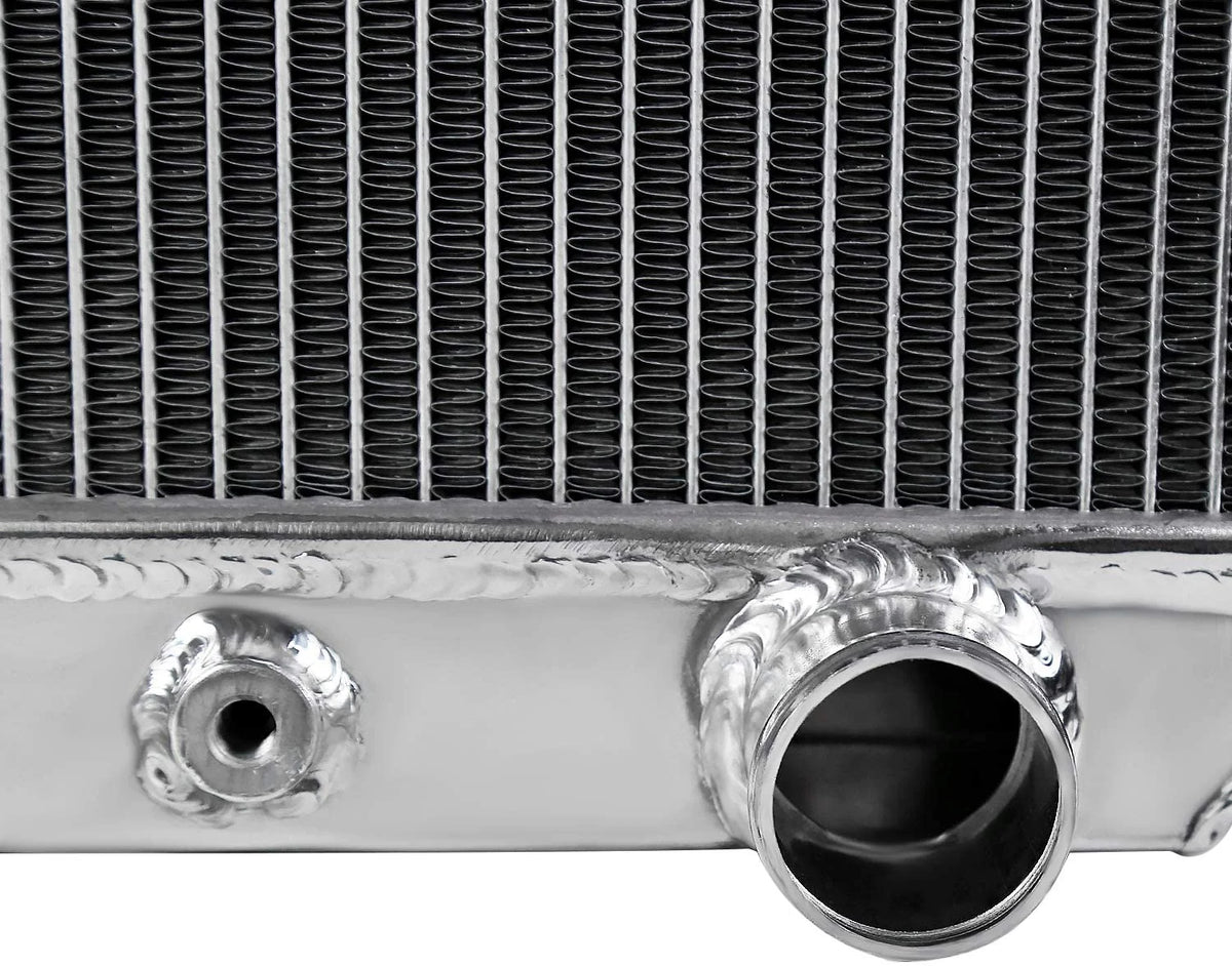 62mm 3Row Aluminum Radiator For 1955-1957 Chevy Bel Air Nomad V8 MT V1400