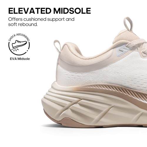 Women's Walking Shoes Cushion Comfortable Non-Slip Breathable Sneakers Y411620