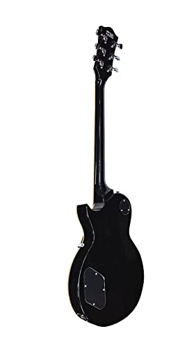 Black Solid-Body Electric Guitar G30799