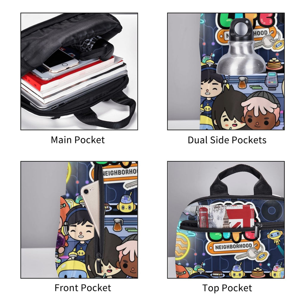 Lightweight Unisex Backpack X98127