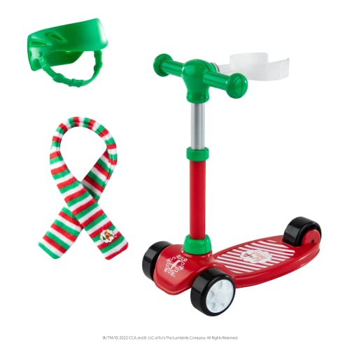 Box Set with Scout Elf Boy (Blue Eyed) and Stand-N-Scoot Elves at Play Accessory (Multi-Item Bundle) L1835