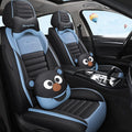 Cartoon Bears 5-Seater Full Leather Waterproof Car Seat Cover F354398