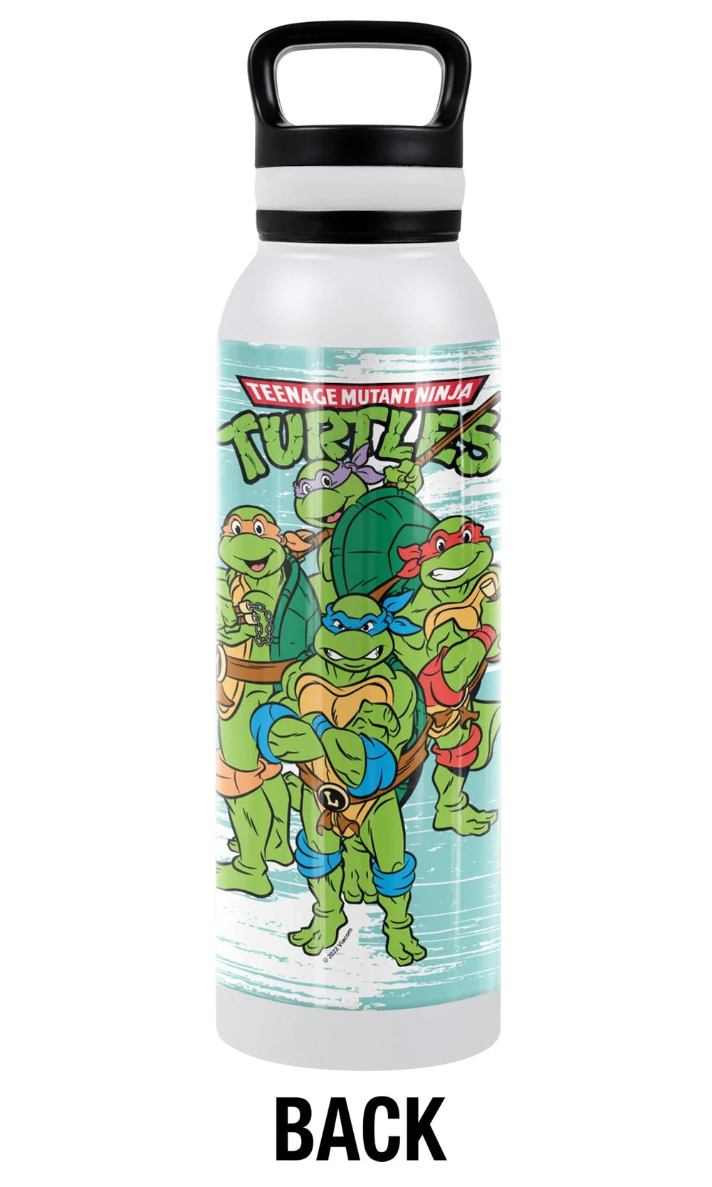 24 oz Insulated Stainless Steel Water Bottle with Loop Cap J35339