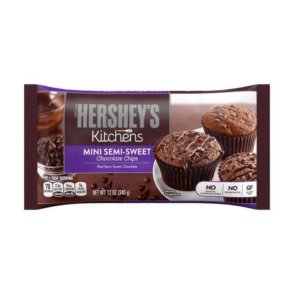Semi-Sweet Chocolate Mini Chips, 12 Oz P105