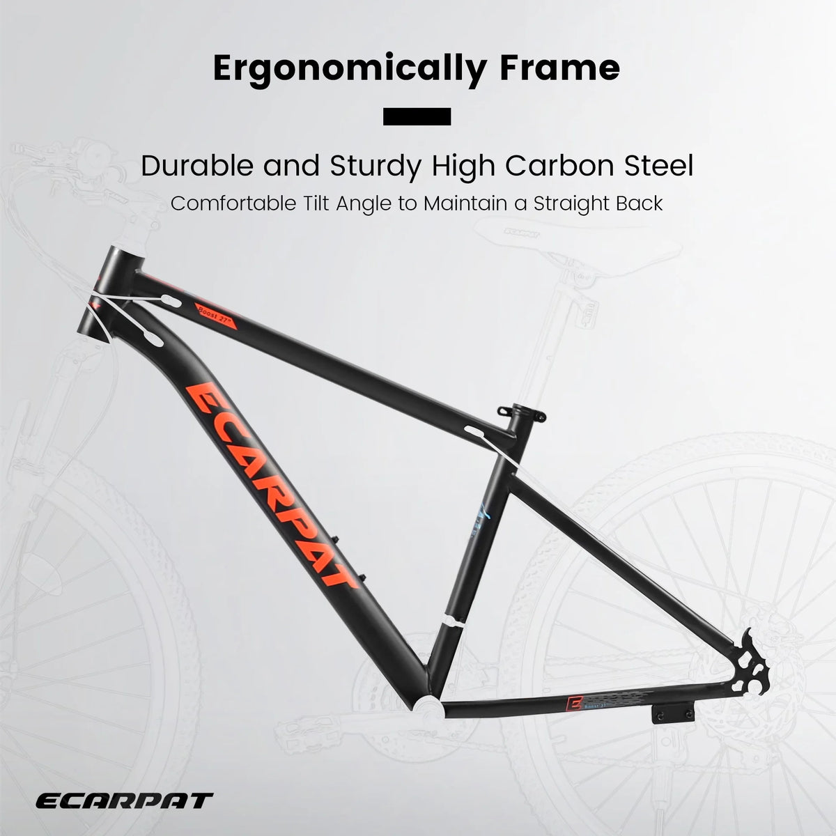 24 inch Mountain Bike Bicycle with Disc Brake, Black Y194