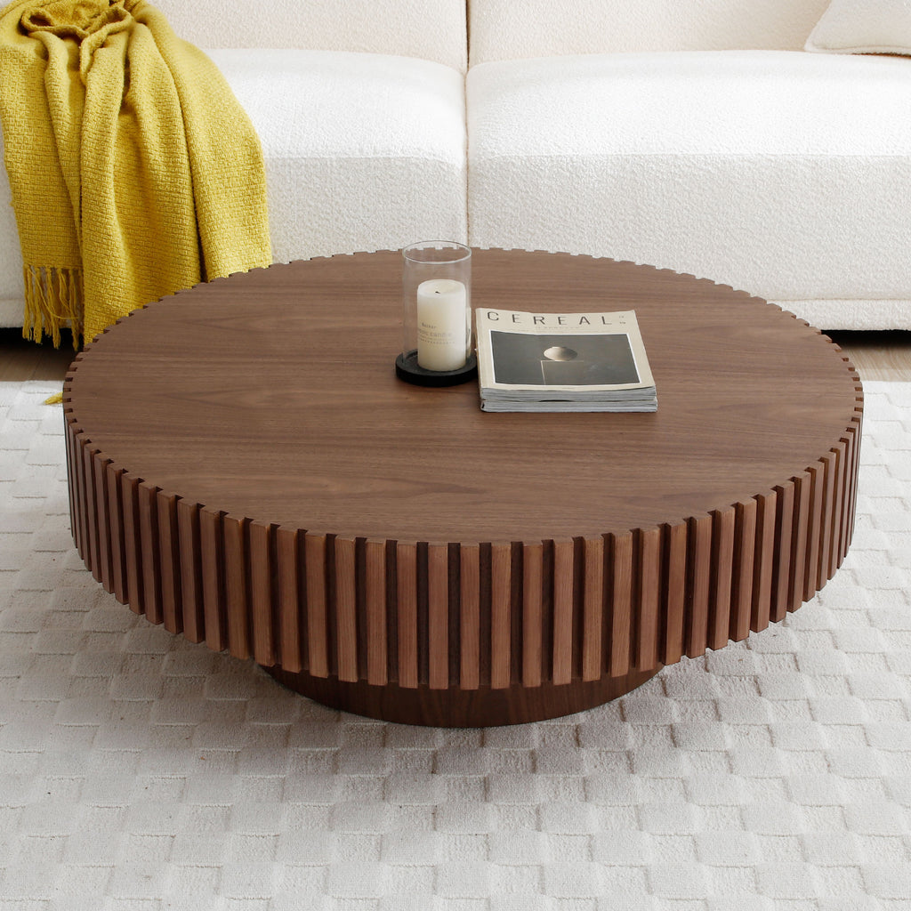 39.37'' Round MDF Coffee Table I1074