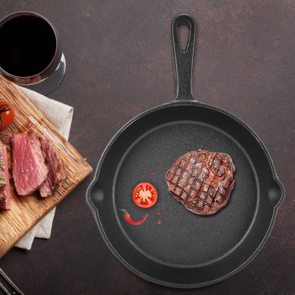 Cast Iron Skillet Non Stick Frying Pan 20cm N5262