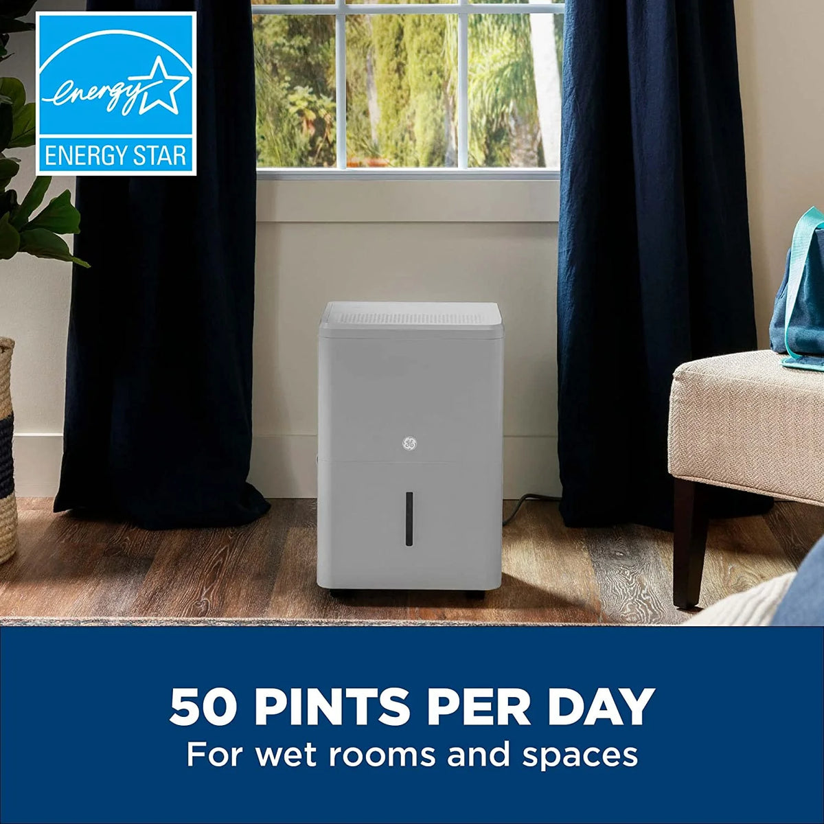 50 Pint Energy Star Dehumidifier with Bucket L6254