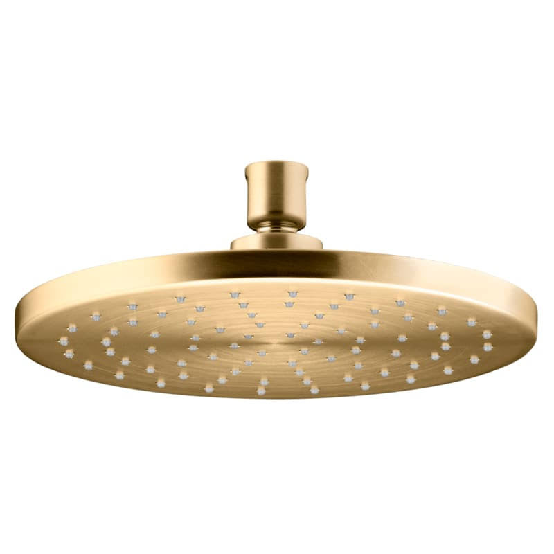 Moderne Brushed Gold Round Rainhead S68852
