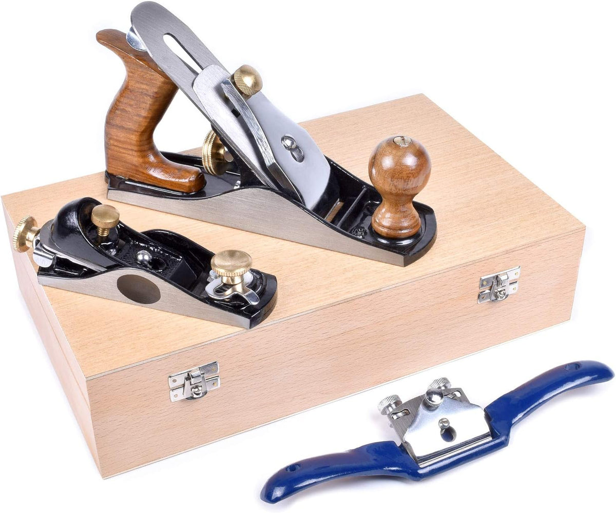 3-Piece Wood Working Planer Set V4550