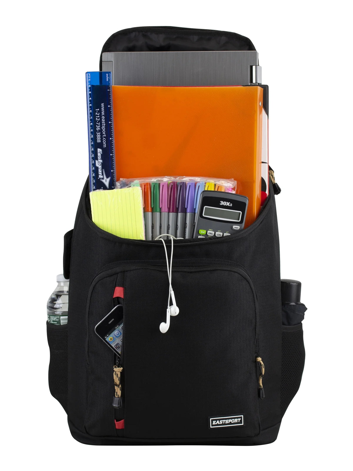 Black Top Loader Backpack P758