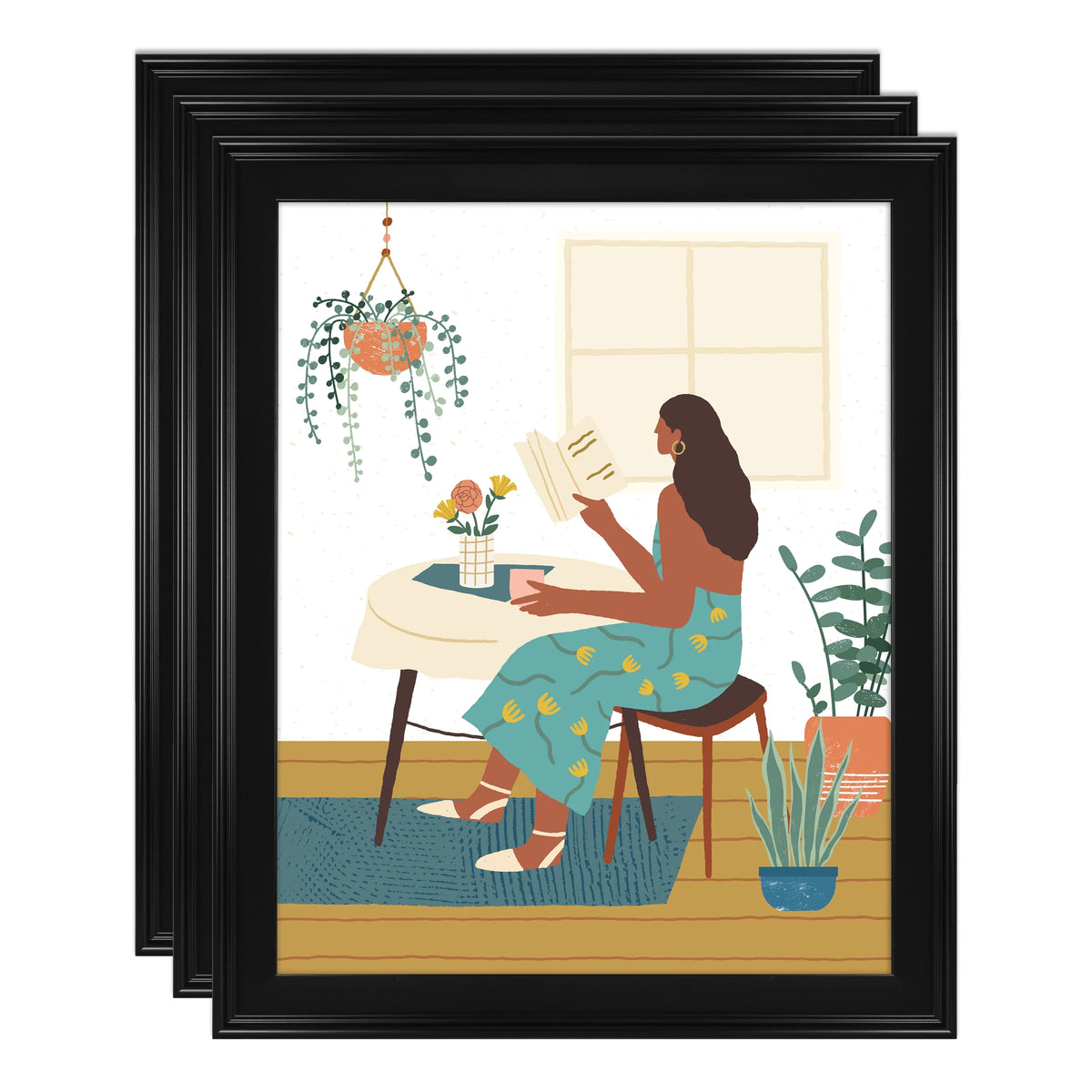 Black 16"x 20" Poster Frame Set of 3 Z9646