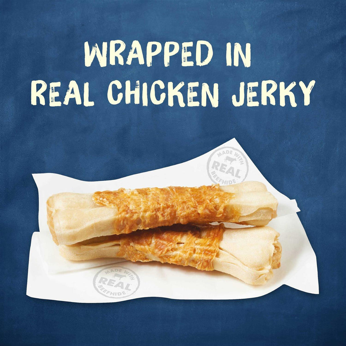 Beefhide & Chicken Dog Treats 4 Count M547