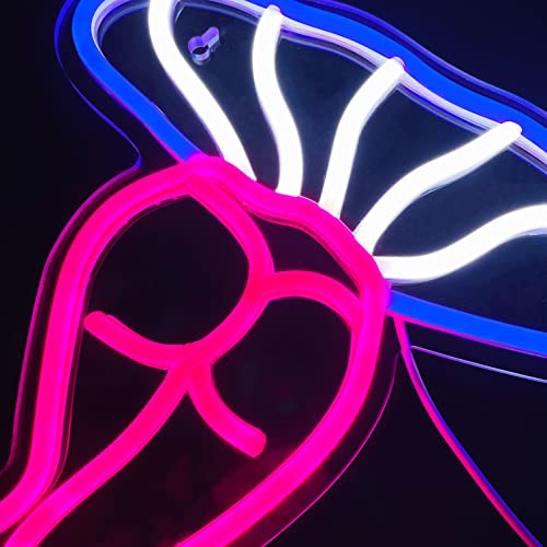 Purple Neon Light LED Night Light Sign V69501
