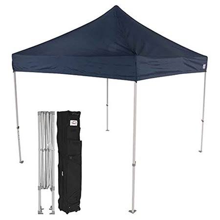 10x10 Pop Up Canopy Tent with Wheeled Roller Bag, White Q4380