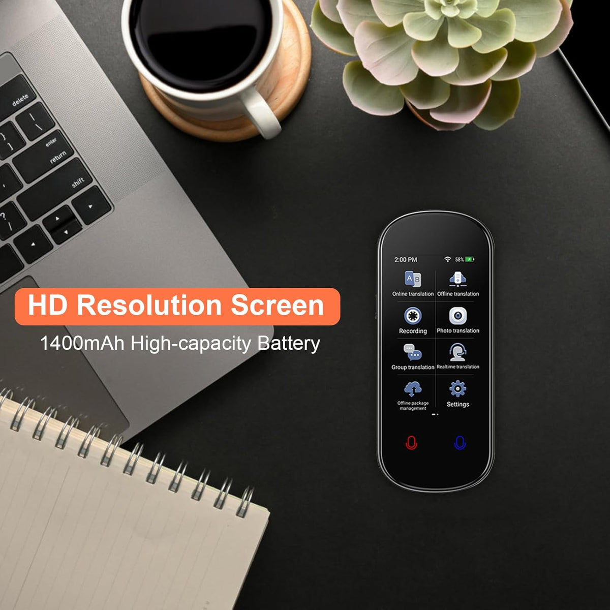 138 Languages Instant Translator Device V83991