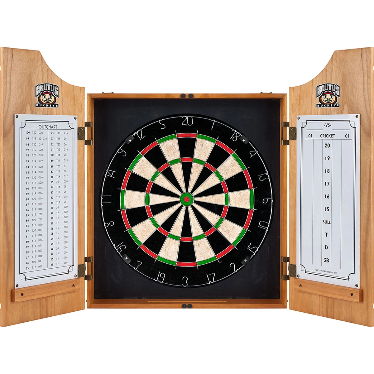 Dart Cabinet with Darts and Board L211