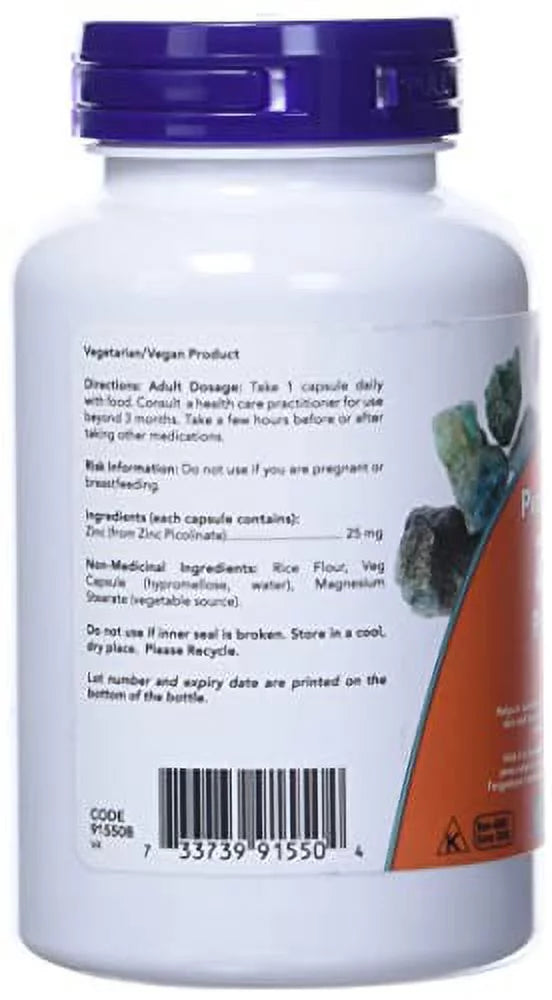 Zinc Picolinate 25mg X223584