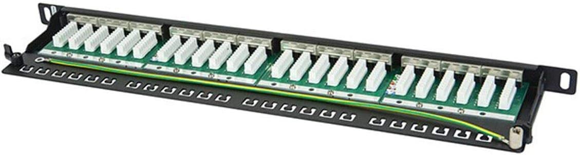 24 Ports 19 Inch Cat6A Patch Panel H75414