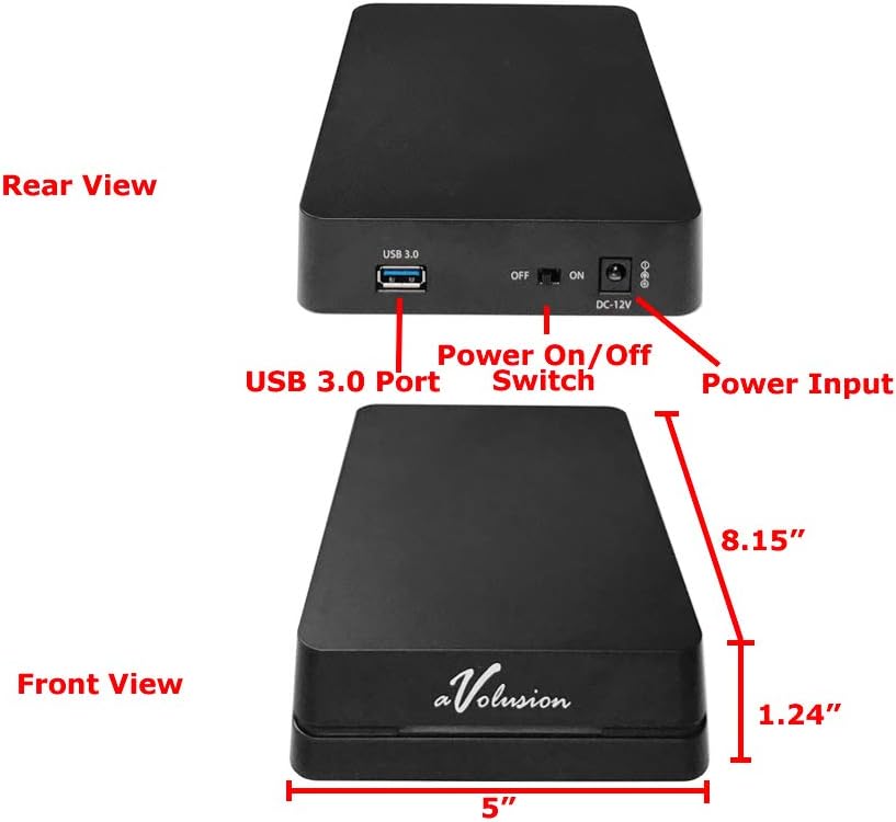 4TB 7200RPM 64MB Cache USB 3.0 External Hard Drive Pack of 2 D34381