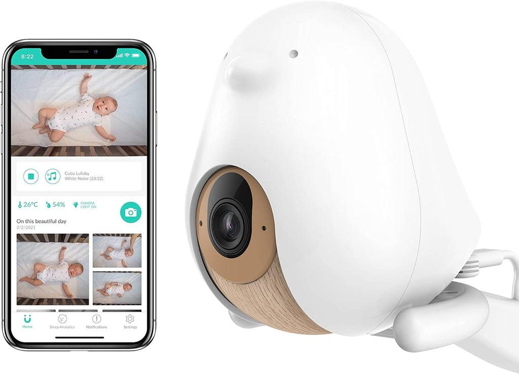 Smart Baby Monitor with HD Night Vision Camera and Two-Way Audio R272