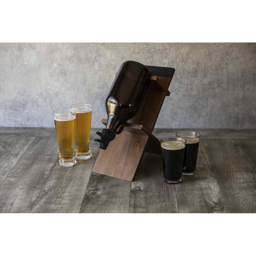 Growler Stand with 64oz Glass Growler C52613