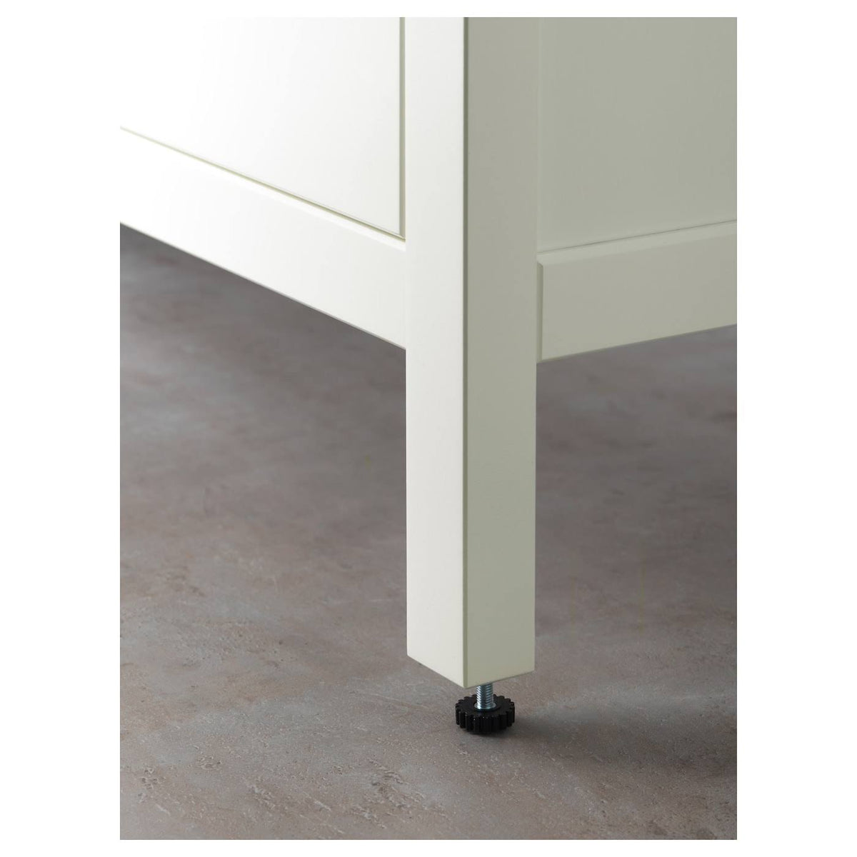 White Sink Cabinet with 2 Drawers I63750