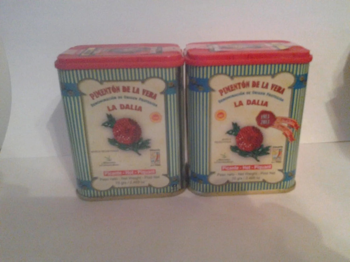 Smoked Hot Paprika Set of 2 Tins 2.5 Oz L780317
