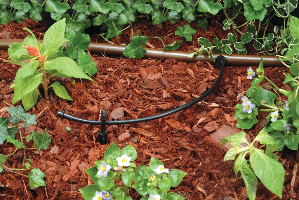 Drip Irrigation Watering Kit with Drippers, Micro-Bubblers and Micro-Sprays E865505