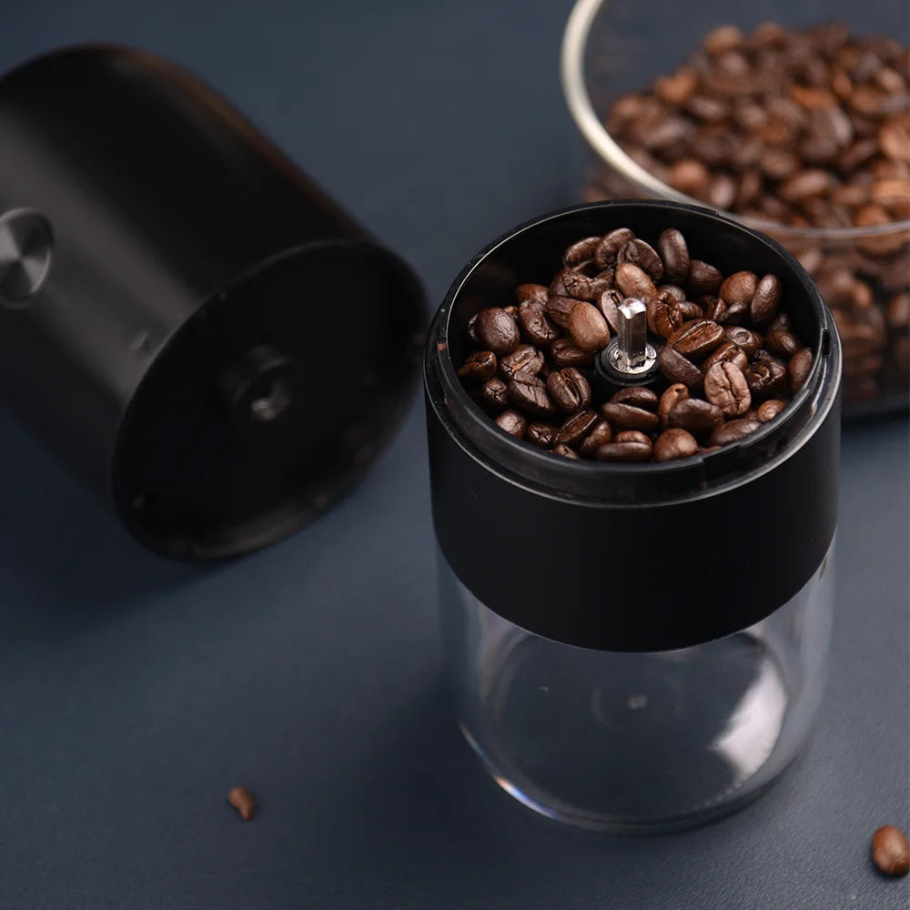 Electric Portable Coffee Grinder Ceramic Grinding Core USB Charging Y557827