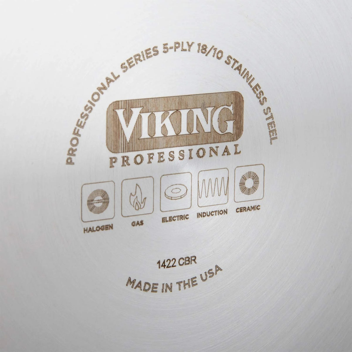 5-Ply Stainless Steel Fry Pan, 8 Inch H906