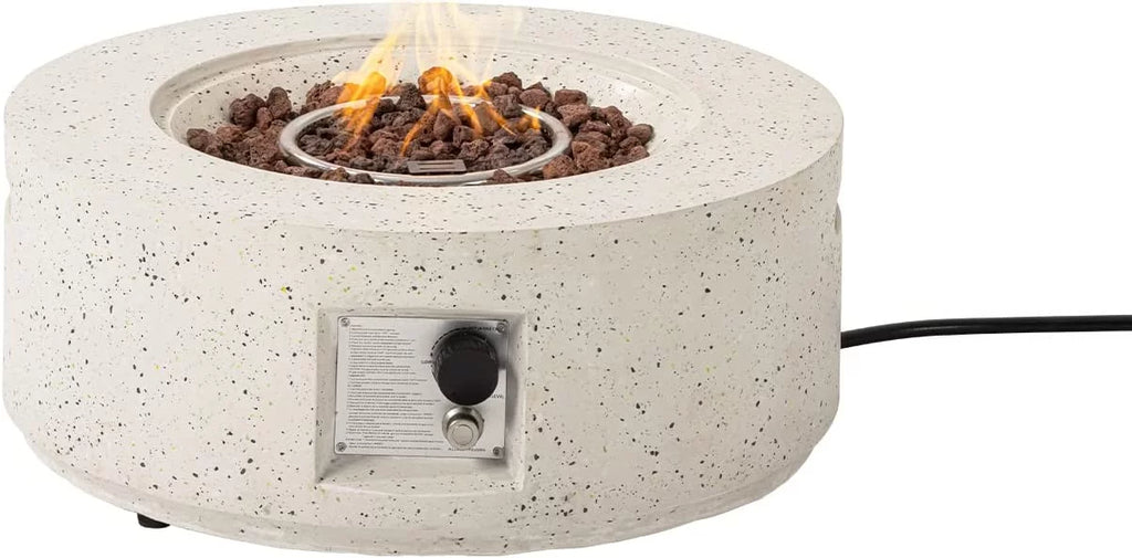 28-inch Round Propane Fire Pit Table B1971