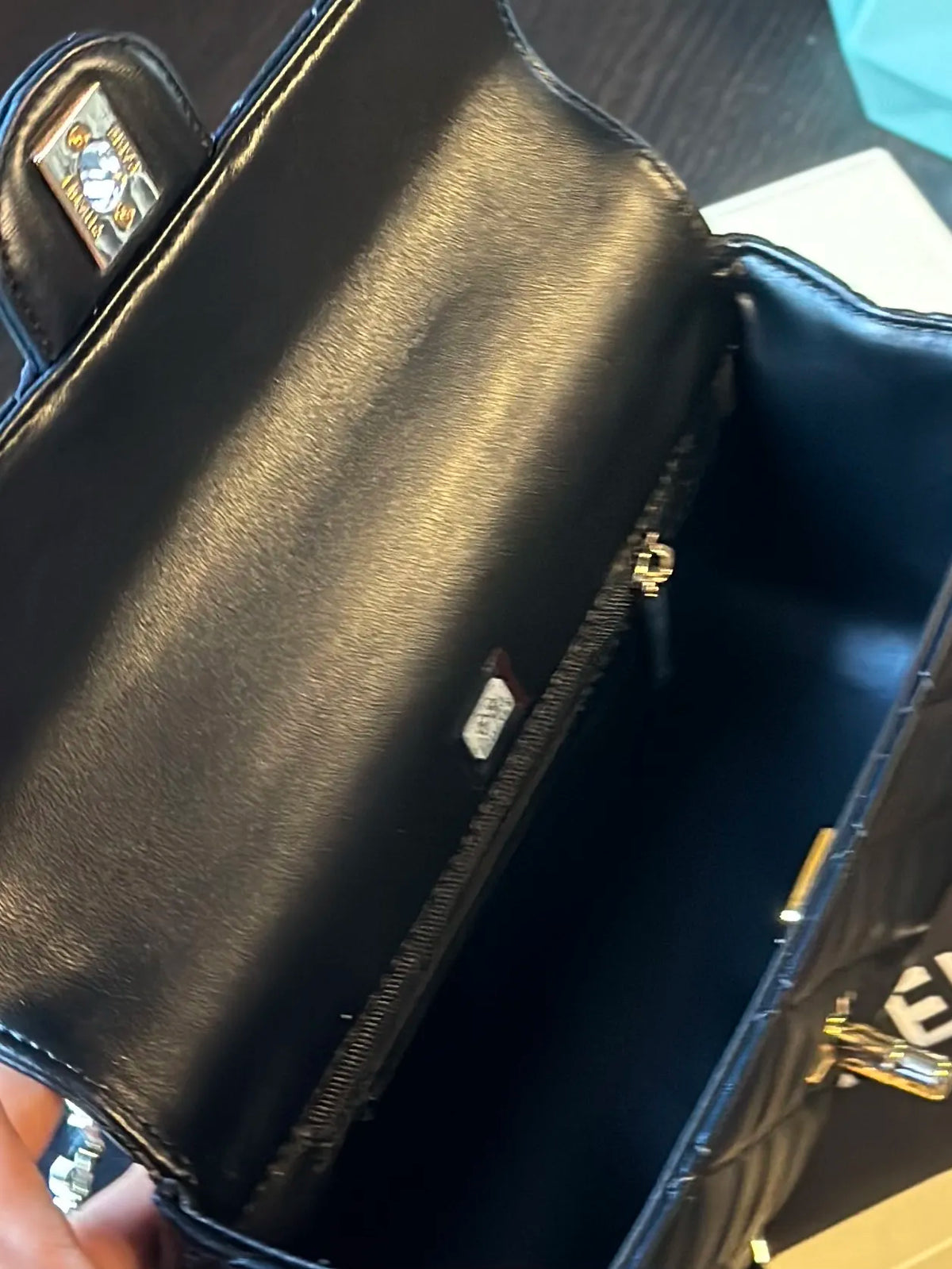 Quilted Lambskin Flap Bag X282