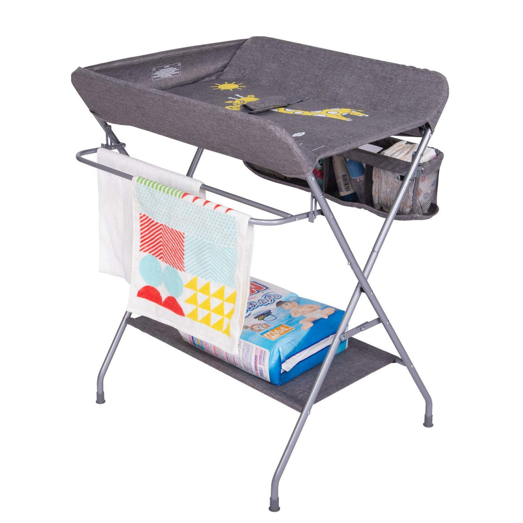 Pack of 2 Folding Baby Changing Table Diaper Station Nursery Organizer L6408