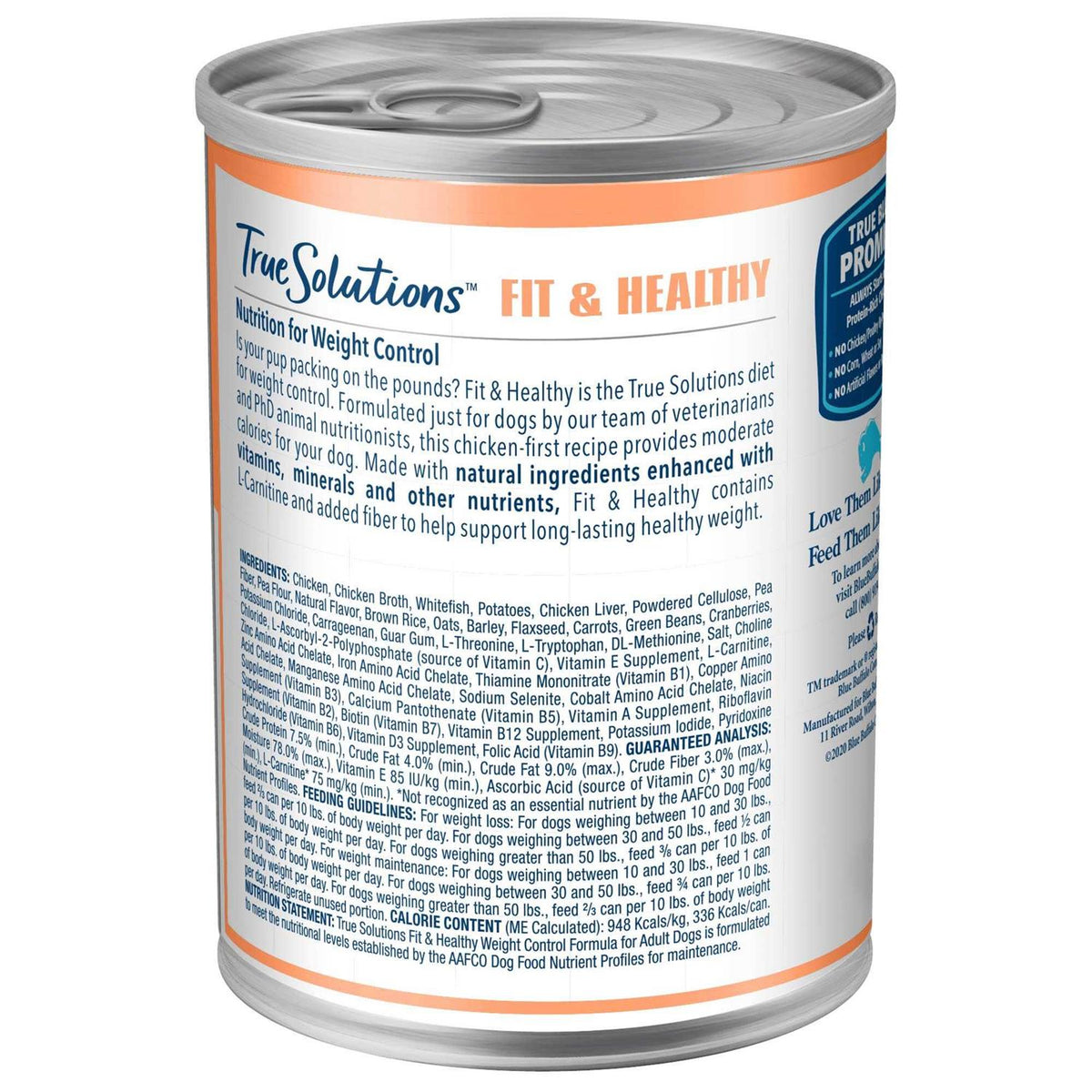 Blue Buffalo True Solutions Fit & Healthy Weight Control Dog Food K4280