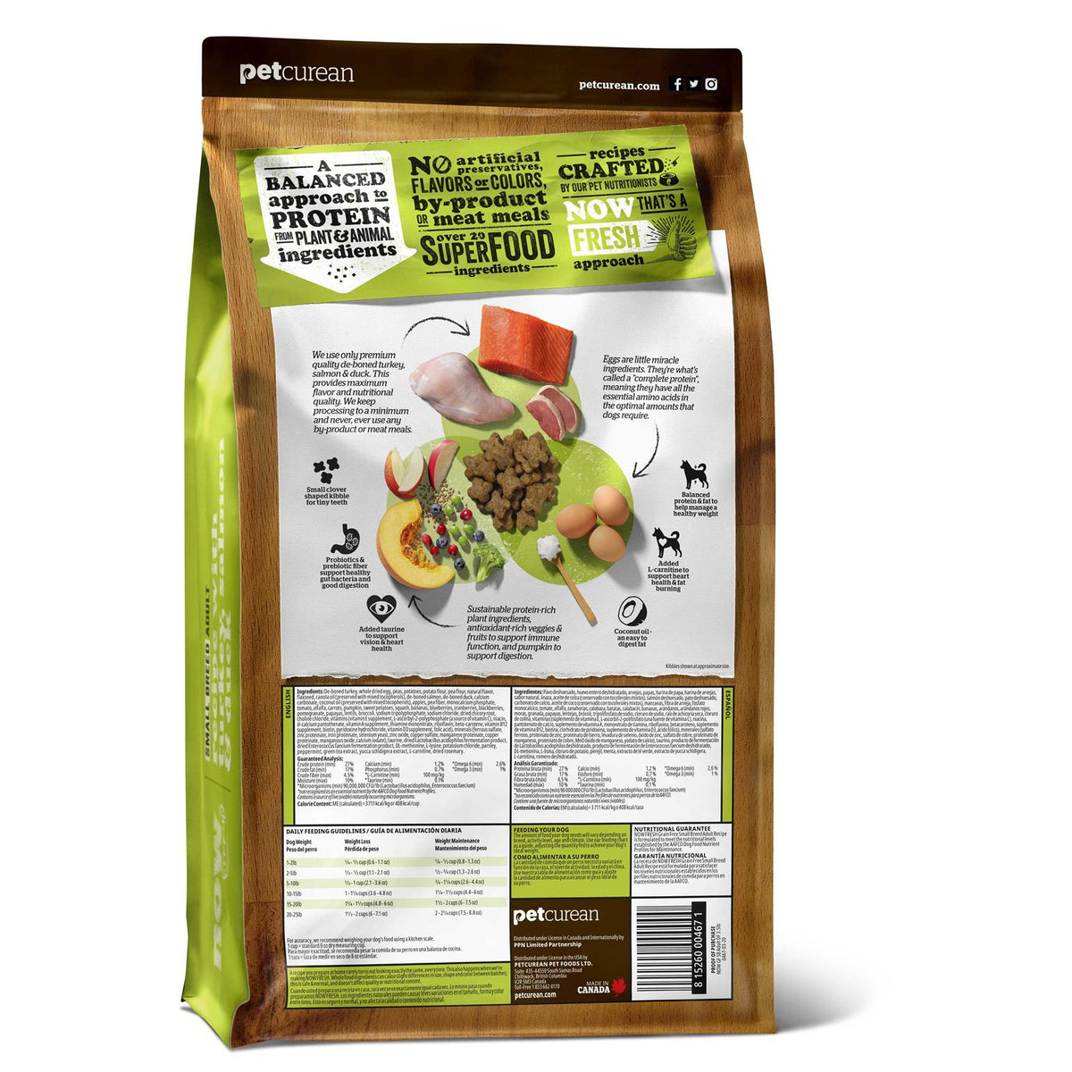 Grain-Free Small Breed Adult Recipe Dry Dog Food V544588